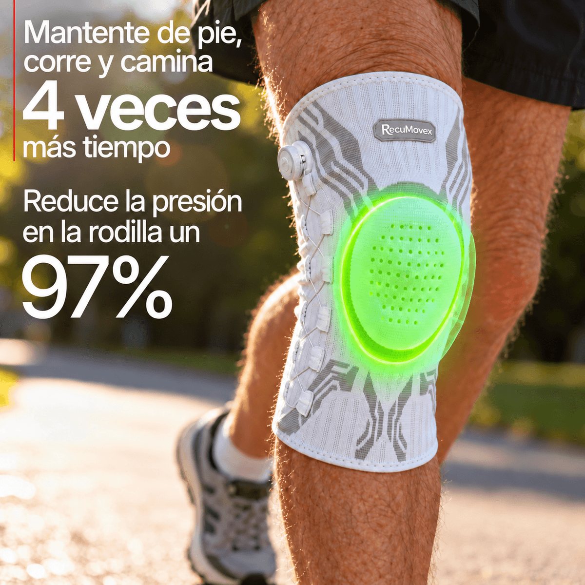 Rodillera con Dial: Alivia el dolor