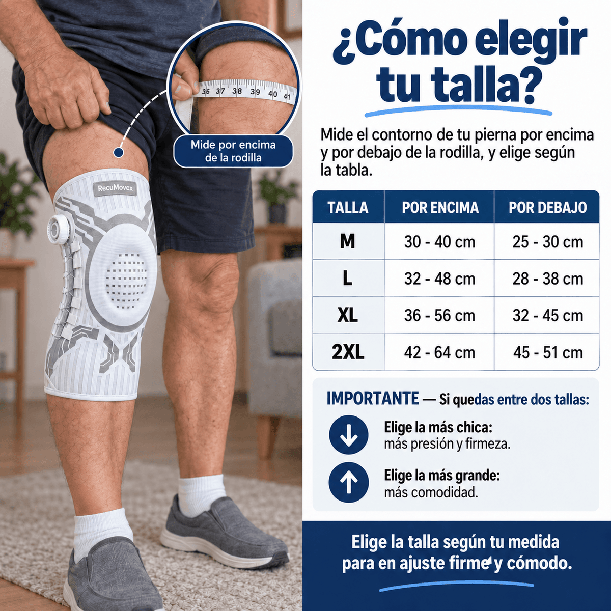 Rodillera con Dial: Alivia el dolor