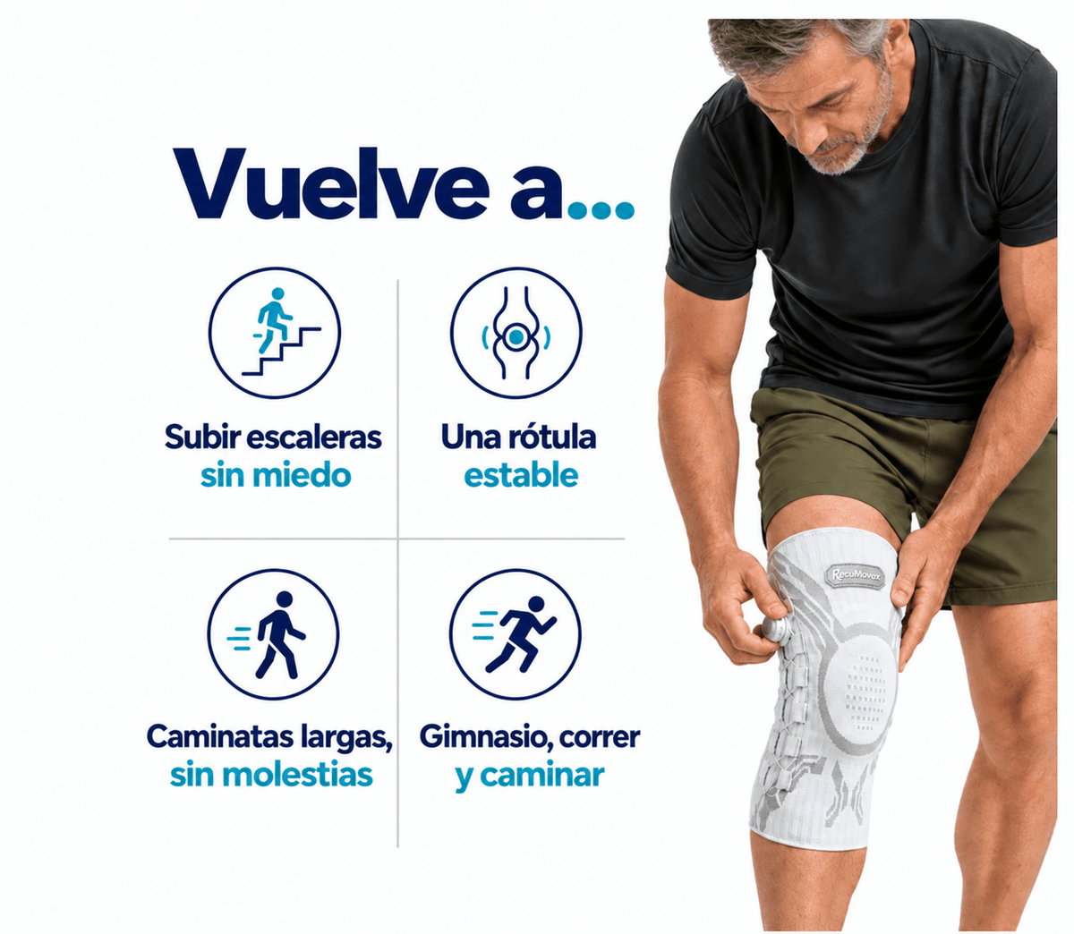Rodillera con Dial: Alivia el dolor